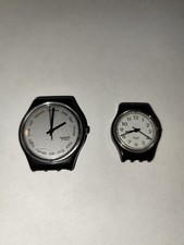 Coppia  di Swatch anni 80