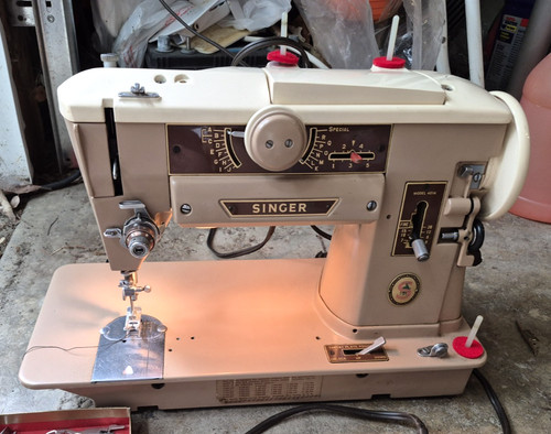 Singer 401a slant matic - 401a, o