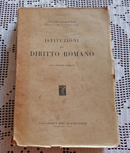 Istituzioni diritto romano - istituzioni,