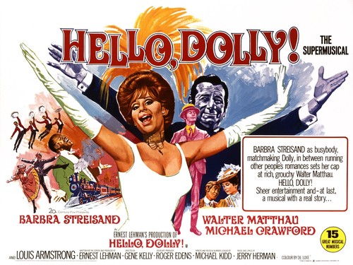 Poster film hello dolly - film, 12"