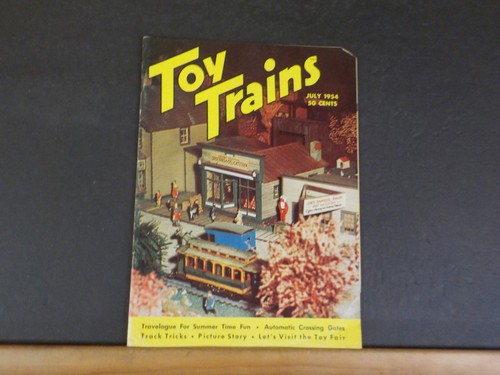 Rivista treni giocattolo 1954 - rivista,