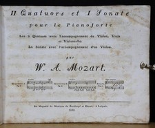 Mozart, II Quatuors et I