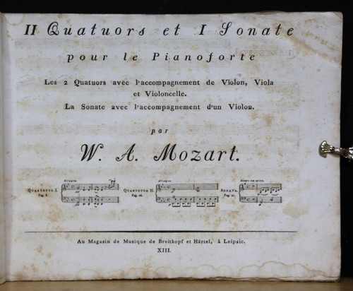 Mozart quartetti e - quartetti, i
