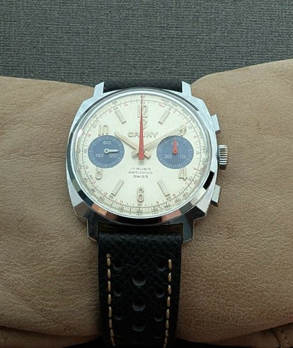 Raro cauny chronograph panda - raro!,