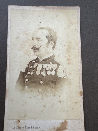 Foto cdv 1860 ufficiale - cdv,
