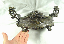 VASO LIBERTY ART NOUVEAU JUGENDSTIL BRONZO GESCHULTZ VIENNA FIORIERA PORTA FIORI