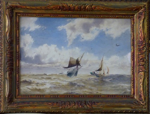 Dipinto gouche epoca - gouche, d'epoca