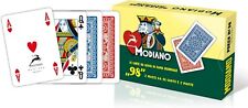 MODIANO CARTE DA GIOCO PLASTIFICATE POKER RAMINO 98 2 MAZZI