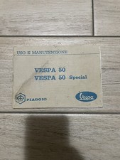 Manuale Uso E Manutenzione Piaggio Vespa 50 Vespa 50 Special