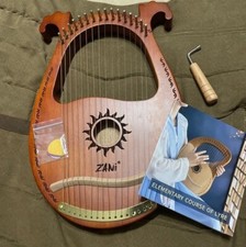 Aklot Lyre Arpa Mogano 16