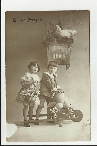 Cartolina antica buona - cartolina,