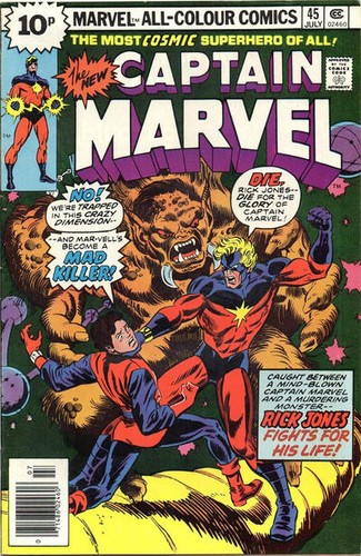 Captain marvel 45 uk - captain,