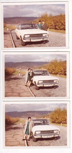 Opel rekord foto 9x13 - opel,
