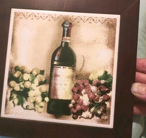 Bottiglia vino vintage