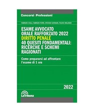 Esame avvocato. Orale