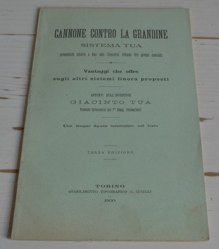 Cannone contro grandine - cannone,
