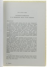 CALLIMACO ZAMBIANCHI E LA SPEDIZIONE NELLO STATO ROMANO. Corso Anna Letizia. 198