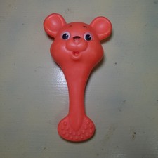 LEDRA PLASTICA GIOCO PER NEONATI LUNGO 14 CM vintage