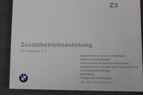 Bmw roadster 8 litri - z3,