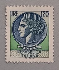 Francobollo Siracusana,  Serie