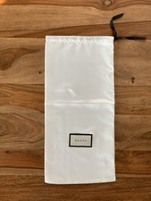 Gucci Silk White Dust bag