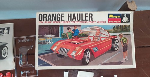 Modellismo auto vintage orange - modellismo,