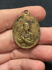 Medaglietta votiva devozionale Madonna Madre Addolorata 1600/1700 #VV09