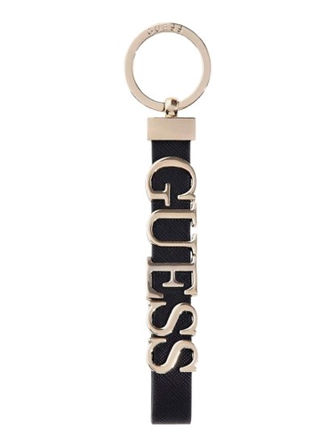 Guess portachiavi ecopelle - guess,