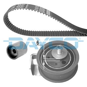 Dayco ktb404 kit distribuzione - ktb404,