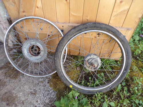 Paire roues jantes 40 - de, 17"