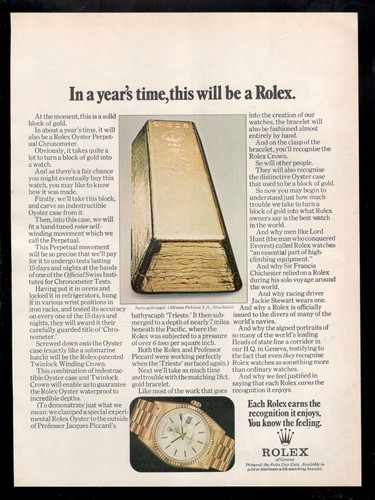 Rolex pubblicità 1971 - rolex,