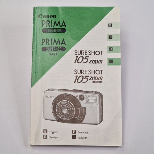 Canon sure shot prima - sure, super
