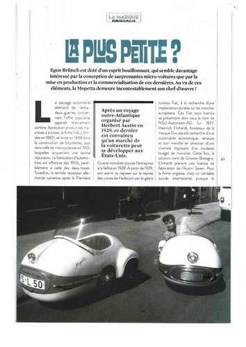Brütsch mopetta année 1958 - brÜtsch,