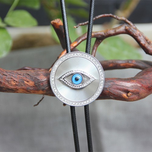 Collana cravatta bola bolo - bola, con