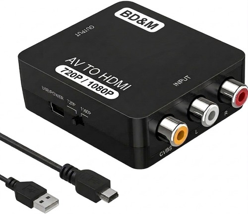 Convertitore rca a - bd&m,