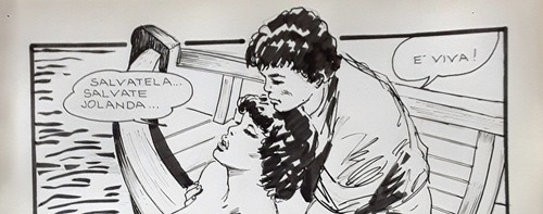 Milo manara tavola originale - milo,