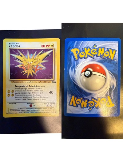 Zapdos holo fossil ita - fossil, 15/62