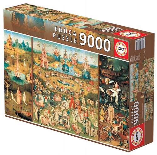 Educa puzzle 9000 pezzi bosch - puzzle, pezzi: