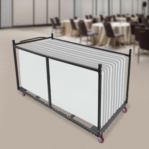 Carrello tavolo pieghevole - tavolo,