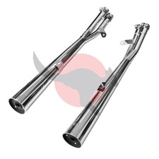 TERMINALI SCARICO (Silencers) MARVING - HONDA CBX 650 NIGHTHAWK - COD.H/2049/BC