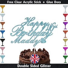 Cake Topper Glitter