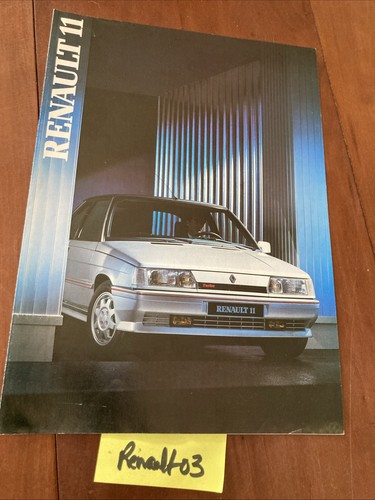 Renault r11 1987 tl - r11,