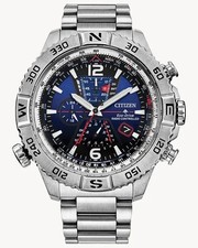 Orologio Uomo Citizen AT8220-55L Promaster Navihawk Quadrante Blu Zaffiro Eco-Drive