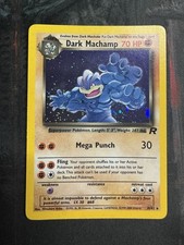 Dark Machamp 10/82 Team Rocket