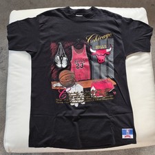  T Shirt Vintage Rara Nba Nutmeg Chicago Bulls , Anni 90, XL