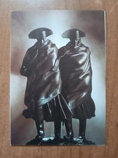 cartoncino augurale ANTONIO BERTI - PATTUGLIA CARABINIERI NELLA TORMENTA