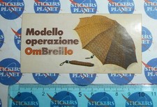  ADESIVO STICKER AUTOCOLLANT AUFKLEBER VINTAGE ORIGINAL BREIL OMBRELLO OMBREILLO