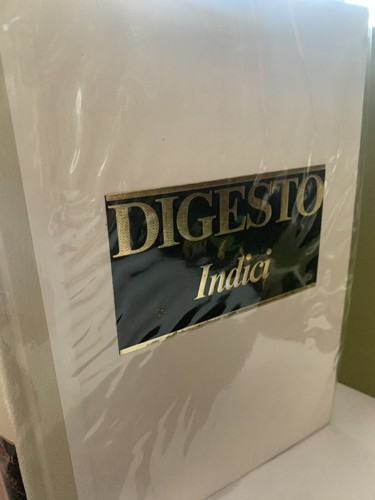 Digesto utet indice - utet, degli