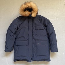 Giacca parka vintage Schott NYC piumino d'oca made in USA XL USATO IN OTTIME CONDIZIONI