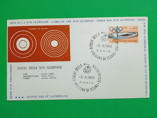 Fdc olimpiadi roma 1960 - olimpiadi,